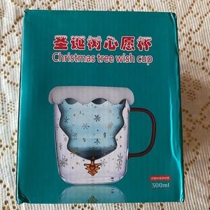 NEW - Holiday Cup - Fun Christmas Mug- Valued New At $25.    NWOT